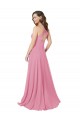 Cheapest Chiffon Prom Dress with Keyhole Front UK
