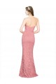 Cheapest Fitted Sweetheart Mermaid Lace Prom Dress UK