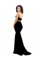 Cheapest Two Piece High Neck Crepe Prom Dress UK