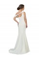 Cheapest One Shoulder Crepe Prom Dress with Draped Off the Shoulder Strap UK