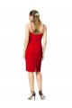 Cheapest Sleeveless Cocktail Length Sweetheart Neckline Crepe Prom Dress / Homecoming Dress UK