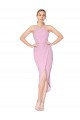 Cheapest Halter Neck Short Knee Length Crepe Mermaid Cocktail Prom Dress / Homecoming Dress UK