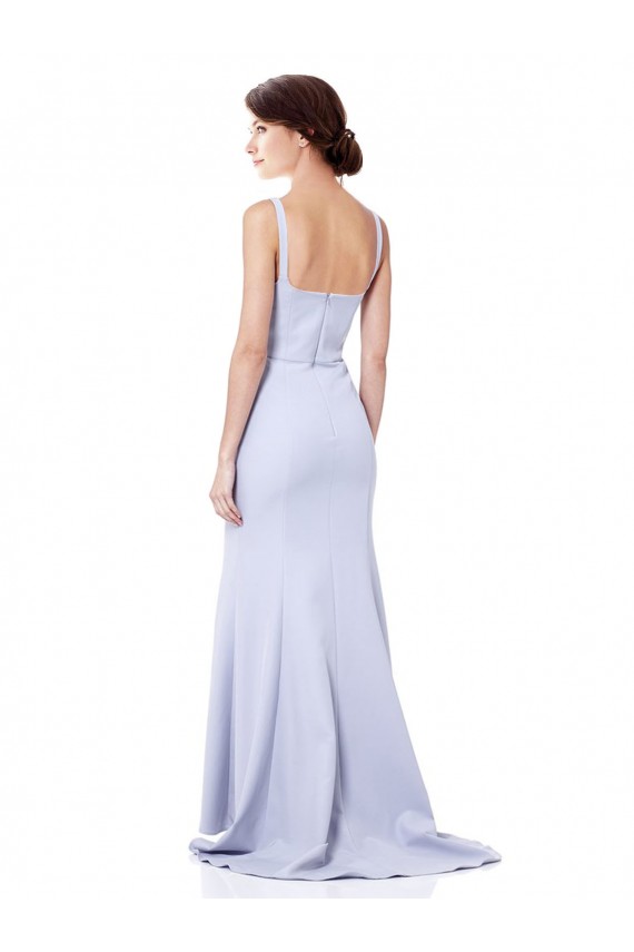 Cheapest Sweetheart High Neck Sleeveless Crepe Prom Dress UK
