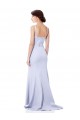 Cheapest Sweetheart High Neck Sleeveless Crepe Prom Dress UK