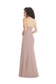 Cheapest Strapless Princess Line Crepe Mermaid Prom Dress UK