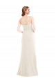 Cheapest Long Strapless Tuxedo Maxi Prom Dress with Front Slit & Pockets UK