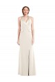 Cheapest Halter Tuxedo Maxi Prom Dress with Front Slit UK